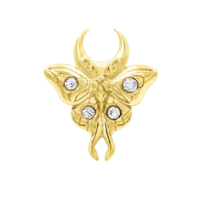 14K Gold Luna Threadless Top