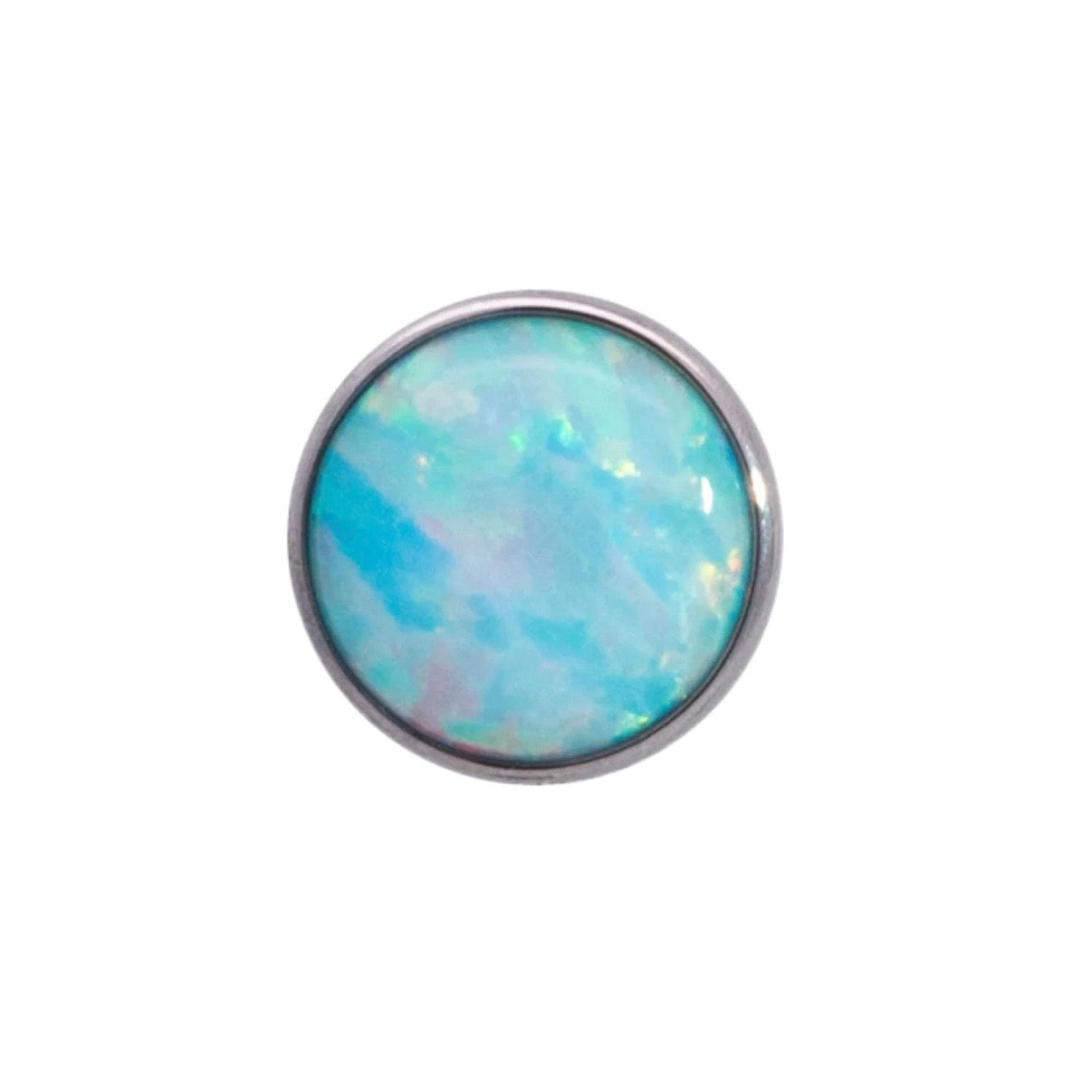 Blue Frost Titanium Threadless Top